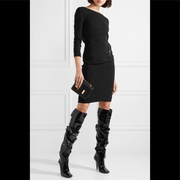 Tom Ford Patent Leather Knee. Boots - Picture 2 of 8
